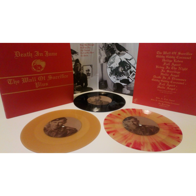 Death In June - The Wall Of Sacrifice 'Plus' [CD+Black 7"] (SMR018)