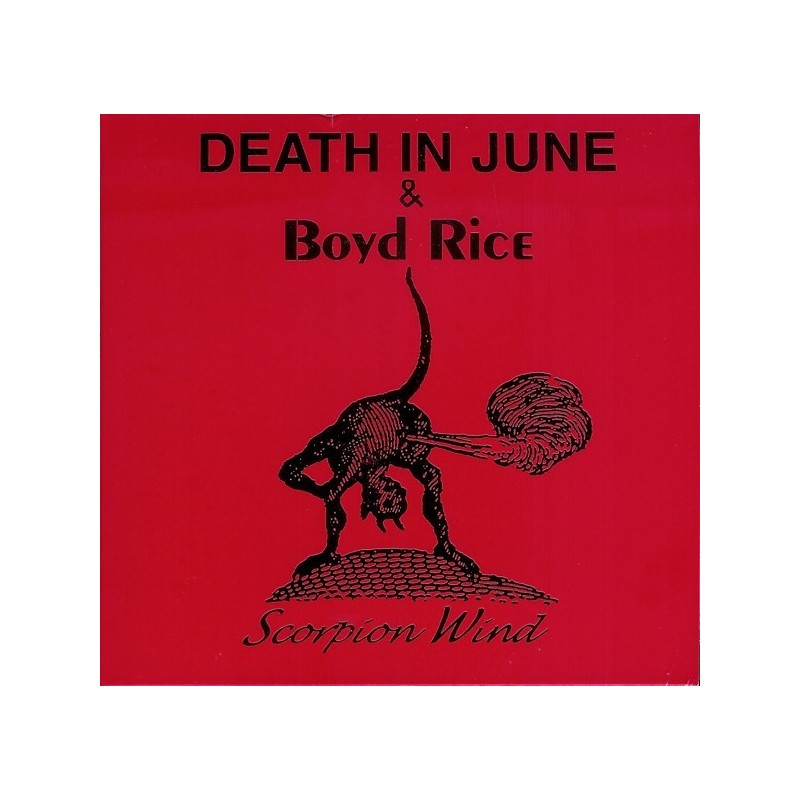 Death In June & Boyd Rice - Scorpion Wind [CD]