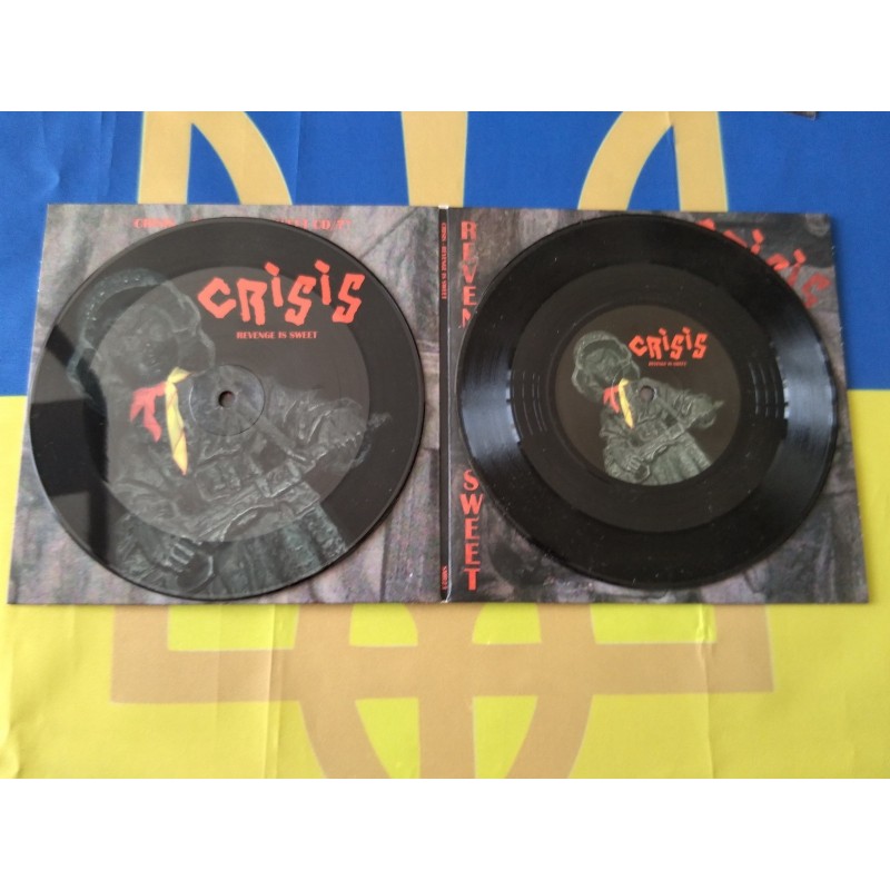 CRISIS - Revenge Is Sweet [CD+7" Black] (SMR023B)