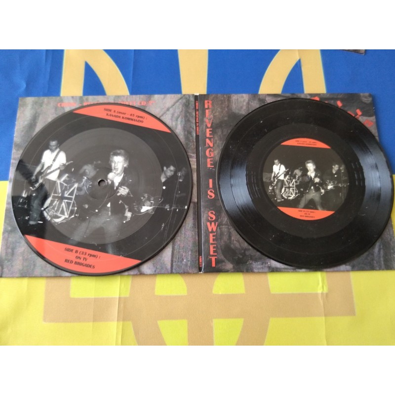 CRISIS - Revenge Is Sweet [CD+7" Picture Disc] (SMR023P)